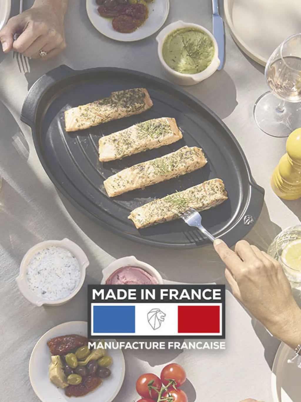 Hot Grill To Table Grillpande 26x41 cm Bradepander