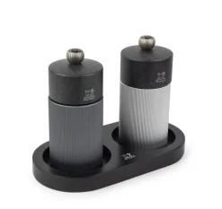 Sale Peugeot Linea Plateau Salt- og Peberbakke 18,7x16 cm, Mat Sort