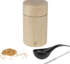 Peugeot Salt Og Peber|Salt Og Peber > Naka Hørfrøkværn 11 cm, Natur
