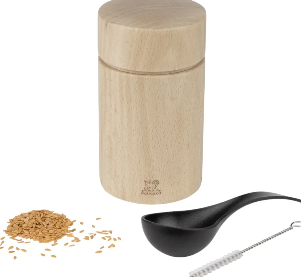 Peugeot Salt Og Peber|Salt Og Peber > Naka Hørfrøkværn 11 cm, Natur