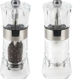 Clearance Oslo Salt- og Peberkværnesæt 14 cm, Klar Salt Og Peber|Salt Og Peber