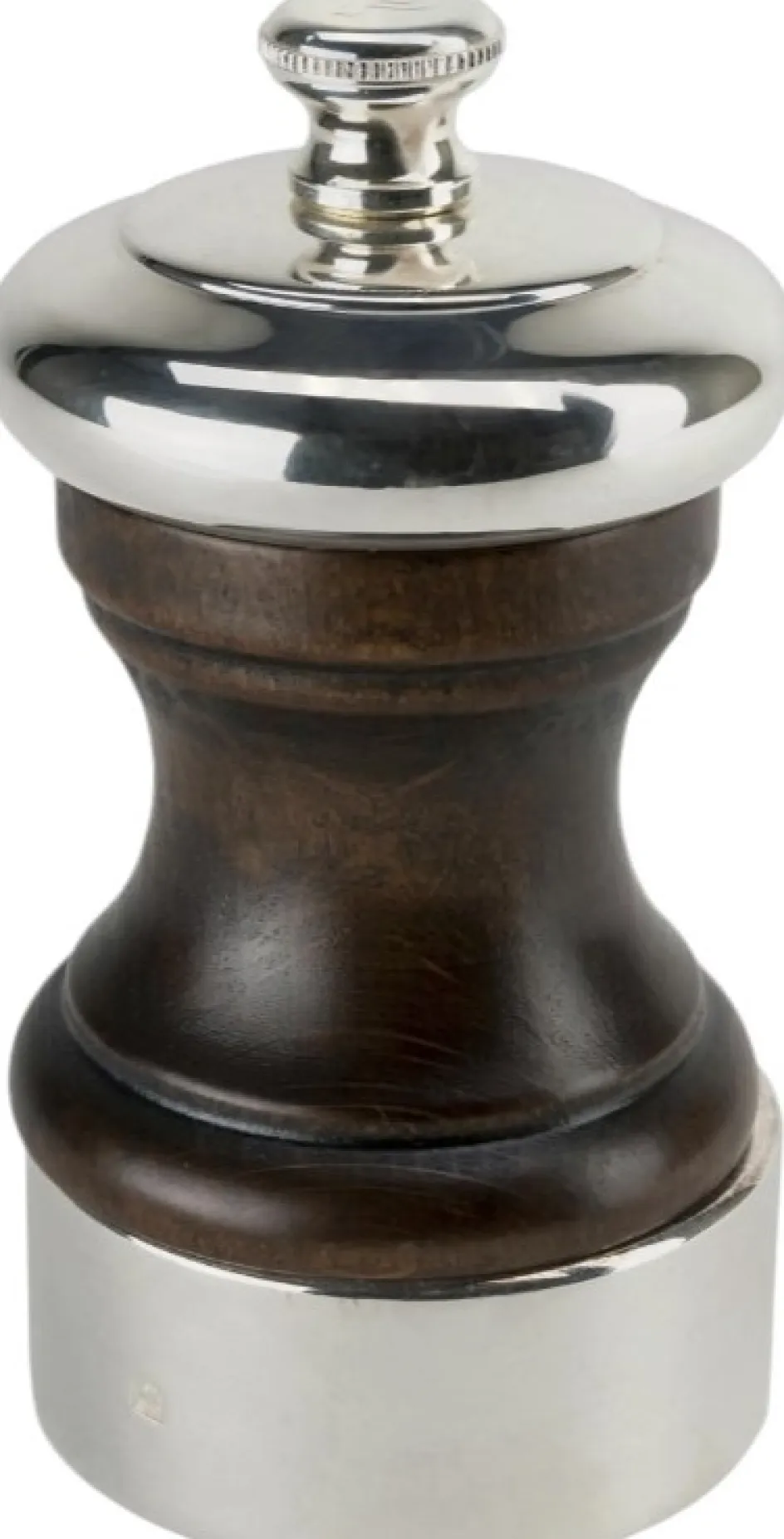 Best Peugeot Palace Saltkværn 10 cm, Chokolade/Sølv