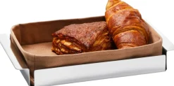 Outlet A TAVOLA Brødkurv 16x25 cm, Blankt Stål Brødkurve|Spisestue