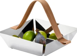 New Philippi A TAVOLA Frugtkurv Ø24 cm, Blankt Stål