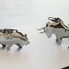 Online BULL&BEAR Papirklipsholder 2 Dele, Blank Kontor