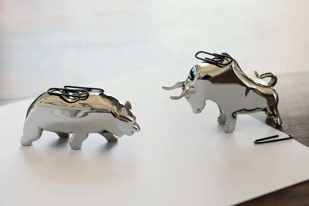 Online BULL&BEAR Papirklipsholder 2 Dele, Blank Kontor
