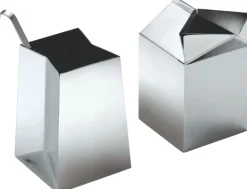 Philippi BUTLER Mælk- & Sukkersæt, Blank