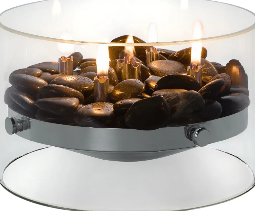Sale FIREPLACE Bordpejs , Stål Olie Og Gel