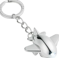 Discount Philippi FLYING WILLY Nøglering m. Lys, Blank