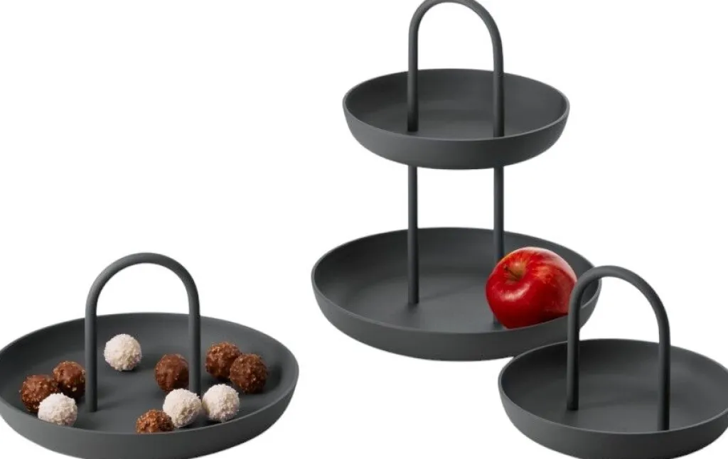 Hot PIATTO Skål m. Hank Ø20 cm, Sort Skåle|Spisestue
