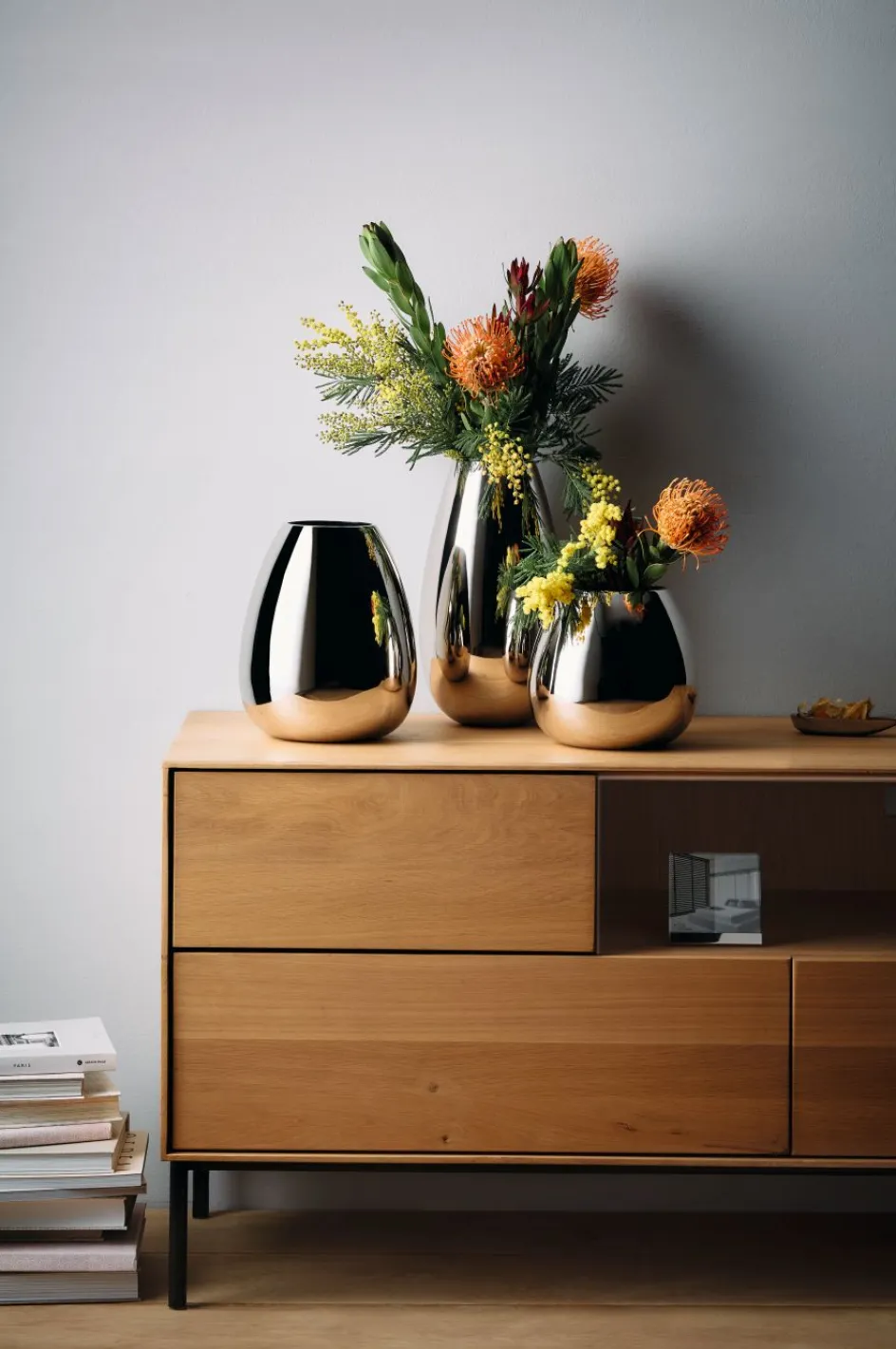 Sale Philippi ANAIS Vase H, Blankt Stål