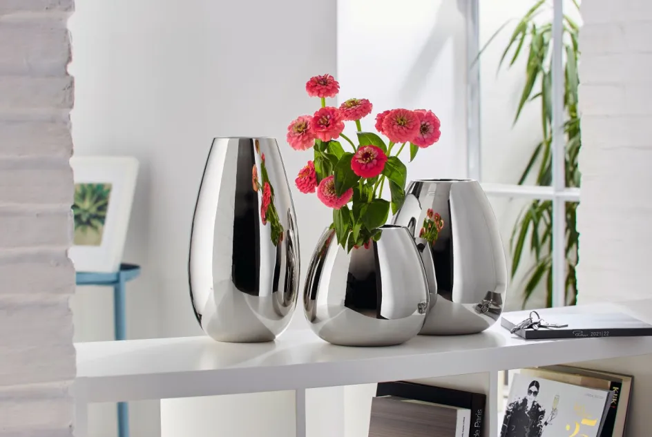 Sale Philippi ANAIS Vase H, Blankt Stål