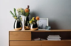 Hot ANAIS Vase H, Blankt Stål Stue|Vaser