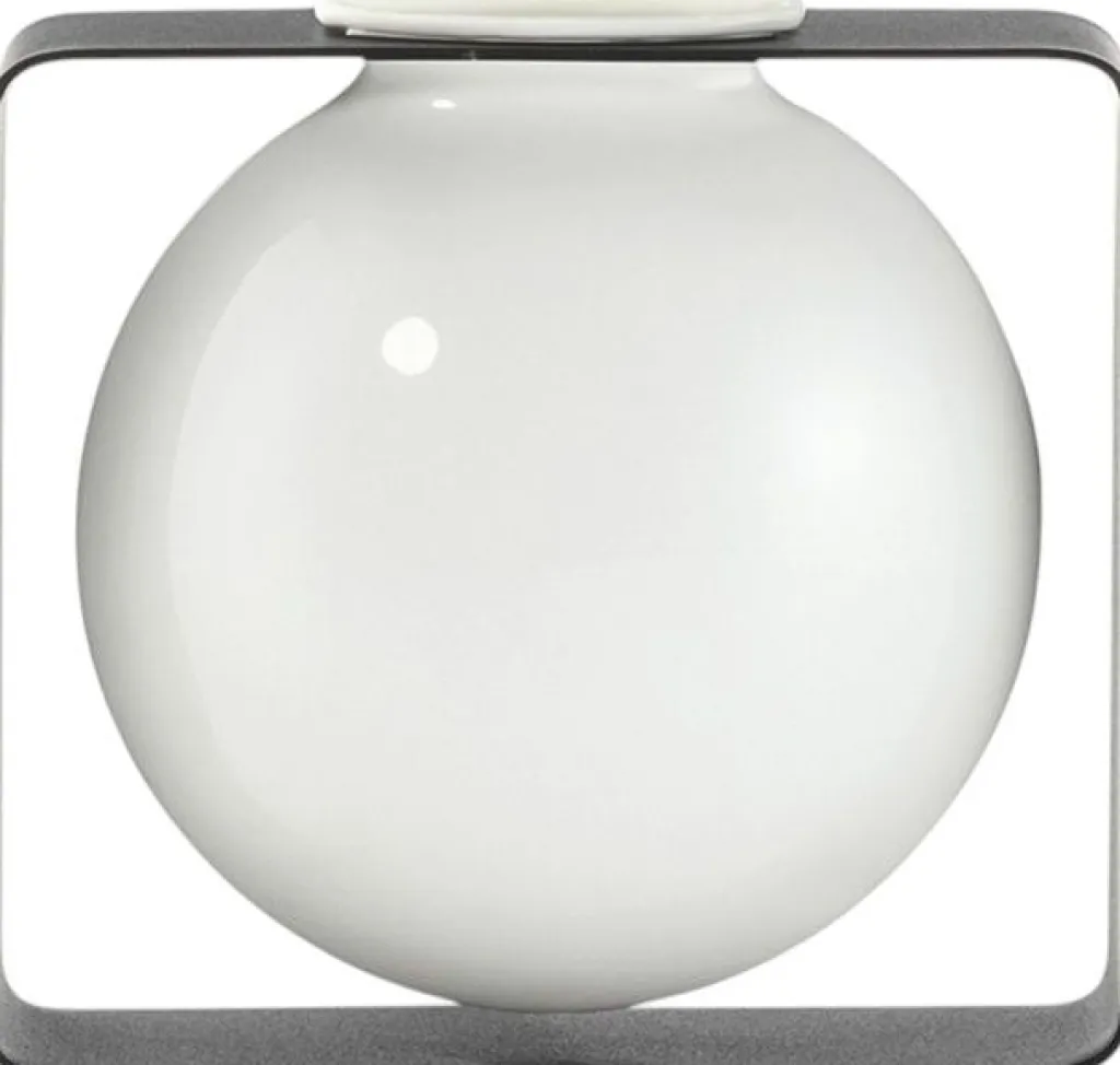 Philippi Stue|Vaser > FLOAT Vase H, Hvid/Stål