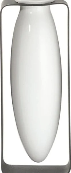 Sale FLOAT Vase H, Hvid/Stål Stue|Vaser