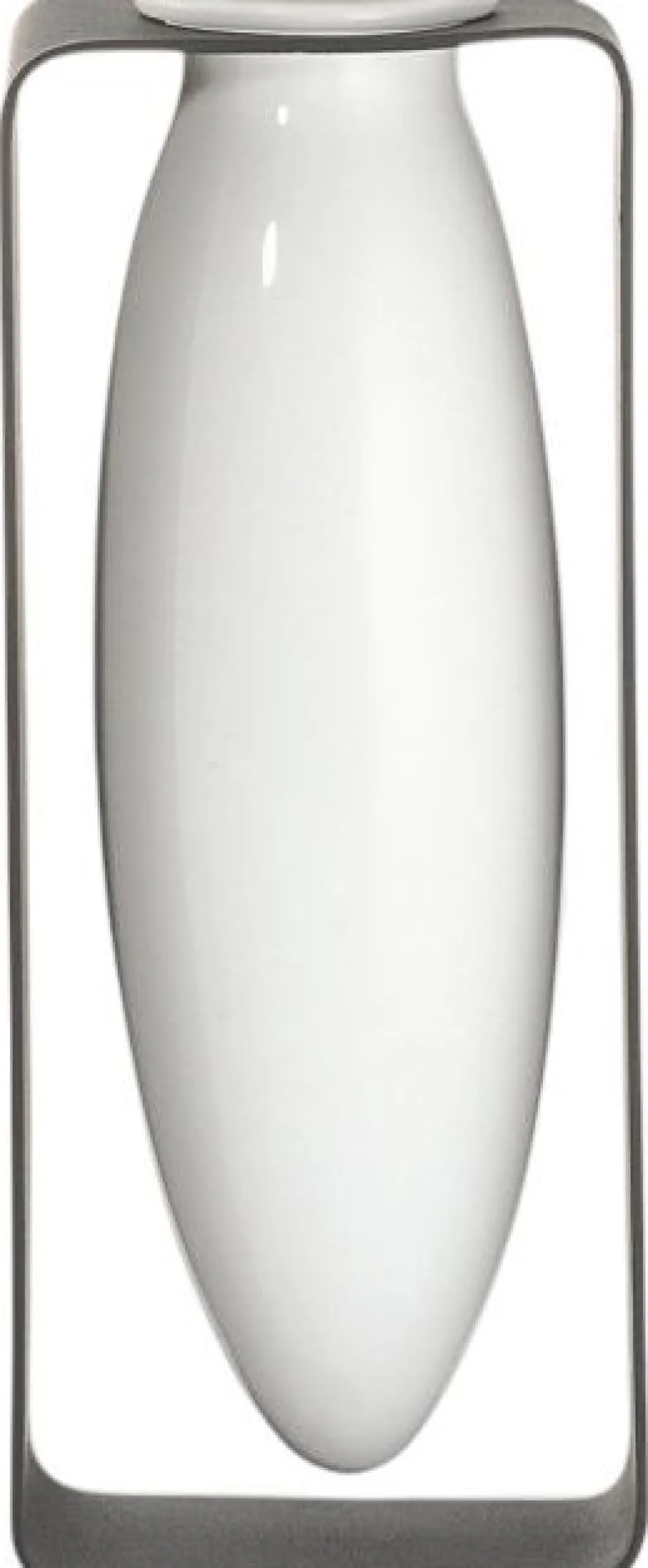 Sale FLOAT Vase H, Hvid/Stål Stue|Vaser