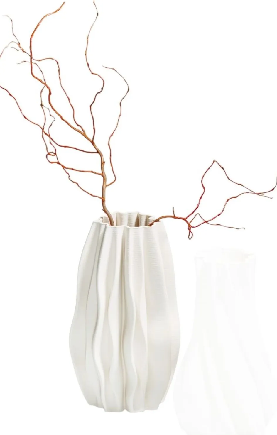 Clearance Philippi FRAPPEE Vase H28 cm, Hvid