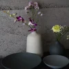 New Philippi LIM Vase H25 cm, Creme/Antracitgrå