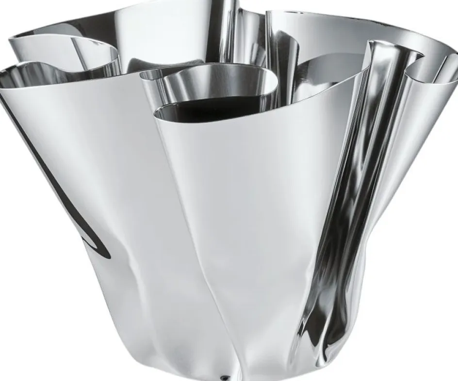 Clearance Philippi MARGEAUX Vase H, Blankt Stål