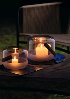 Philippi Lanterner > MARLON Lanterne H11 cm, Smoke