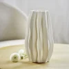 Sale Philippi PLISSEE Vase H30 cm, Hvid