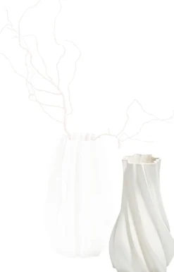 Sale Philippi PLISSEE Vase H30 cm, Hvid