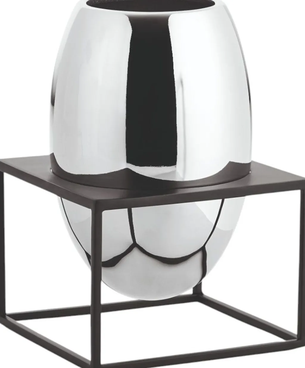Discount SOLERO Vase H, Blank/Sort Stue|Vaser