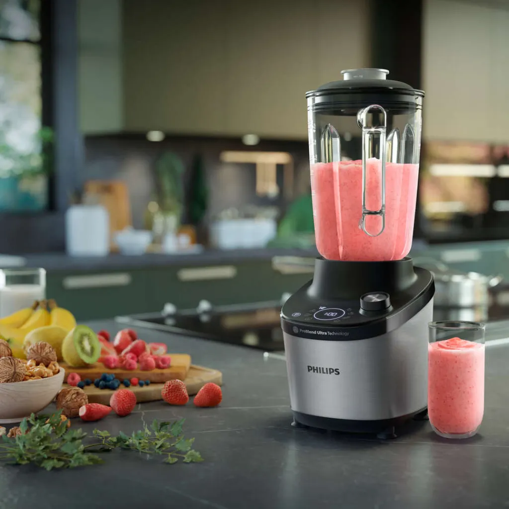 Philips Blendere Og Mixere > 7000 Series Blender 1500W, Metal/Sort