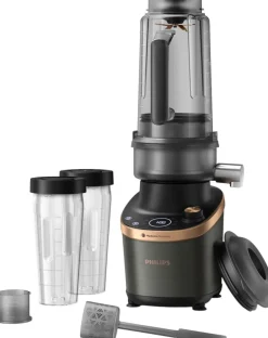 Clearance Philips 7000 Series Flip&Juice Blender 1500W, Sort/Kobber