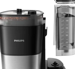 New All-in-1 Brew Drypkaffemaskine m. Kværn, Sort/Sølv Drikke Og Brygning