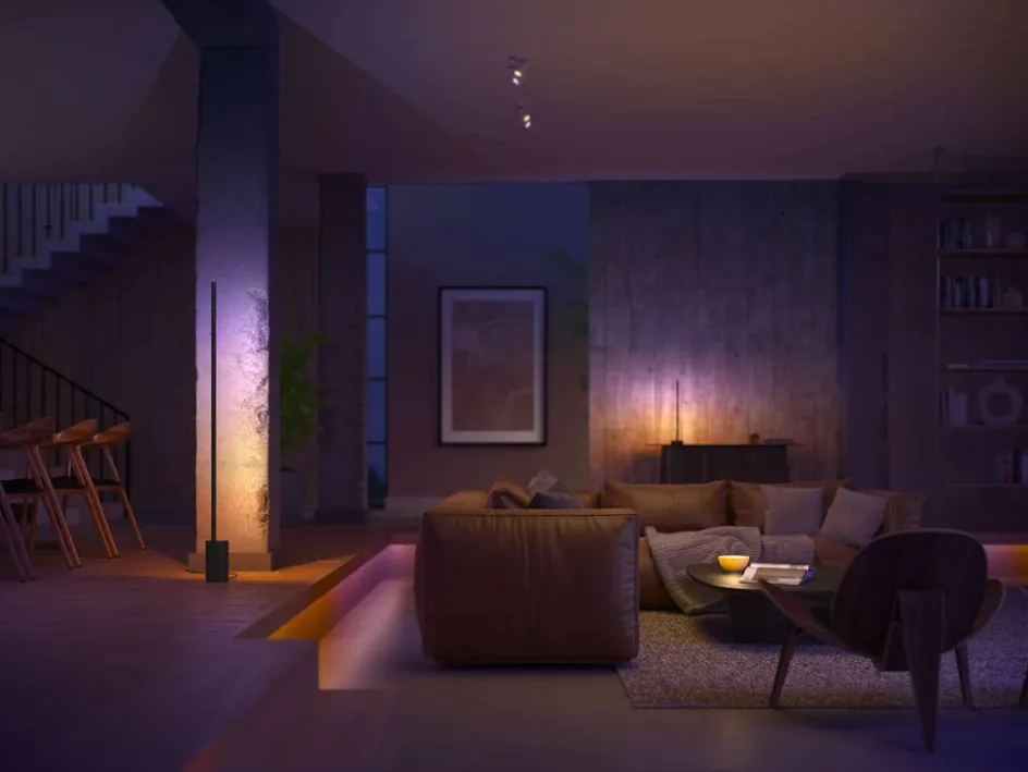 Discount Philips hue Ambiance Gradient LED Strip Forlænger 100 cm, Hvid