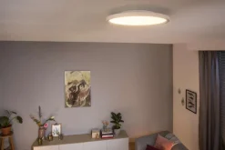 Sale Philips hue Aurelle Panellampe Ø39,5 cm, Hvid