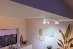 New Philips hue Centris Loftlampe m. 4 Spots 99 cm, Hvid