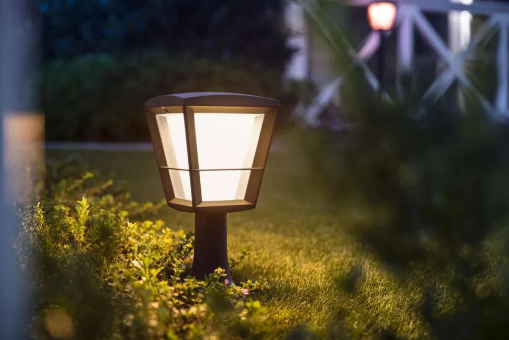 Philips hue Udendørs Smartlamper|Udendørs Smartlamper > Econic Piedestal Udendørs 32,2 cm, Sort