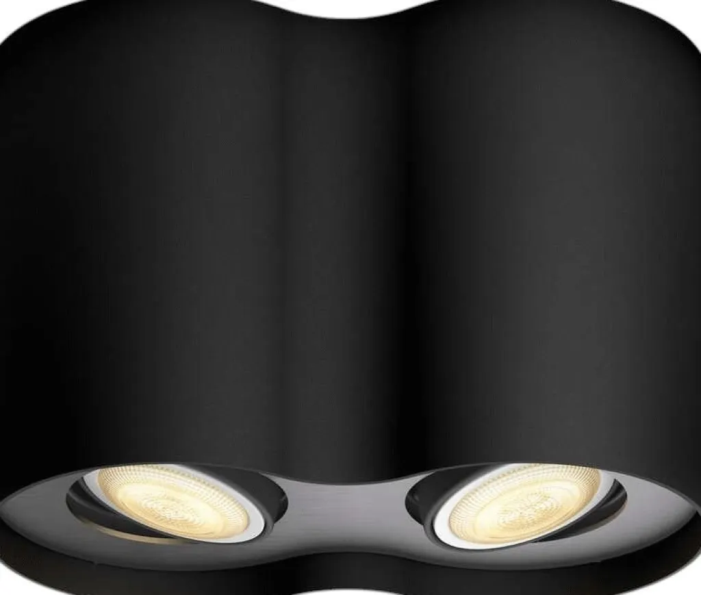 Philips hue Smart Home|Smart Spotlamper > Pillar Spotlampe m. Switch 12 cm, Sort
