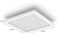 Surimu Panellampe 30 cm, Hvid Smart Home|Smart Loftlamper Og Pendler