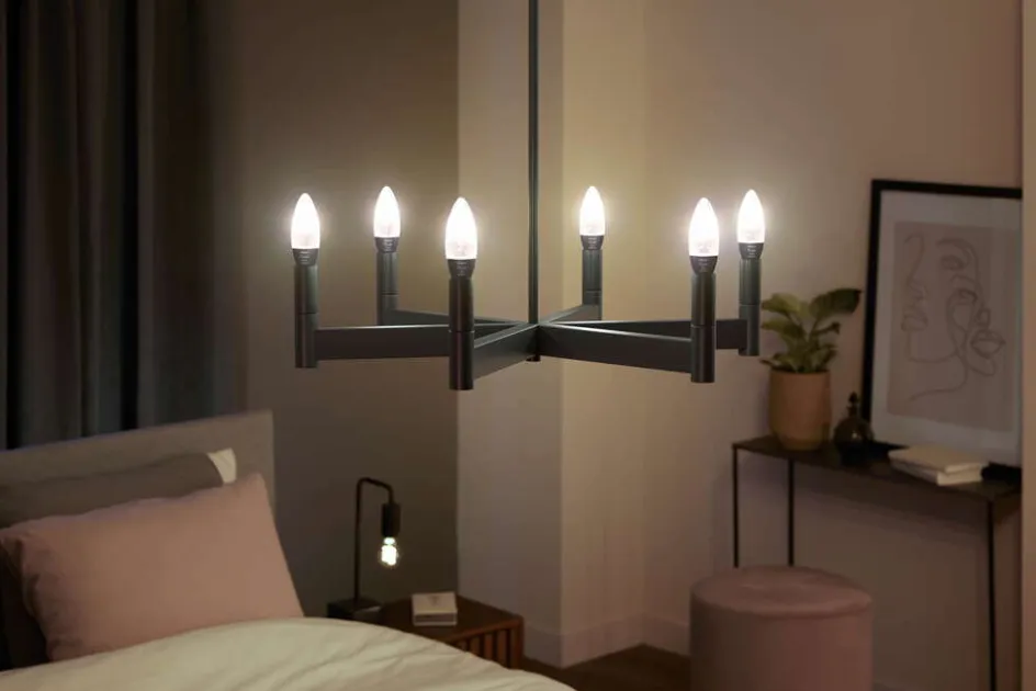 Best Philips hue White Ambiance Filament Kertepærer E15 2 stk. Ø3,9 cm