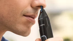 Hot Philips Series 5000 Næse-, Øre-, Øjenbryns- og Detaljetrimmer, Sort