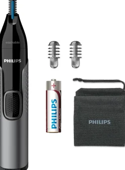 New Philips Series 3000 Næse-, Øre- og Bryntrimmer, Grå