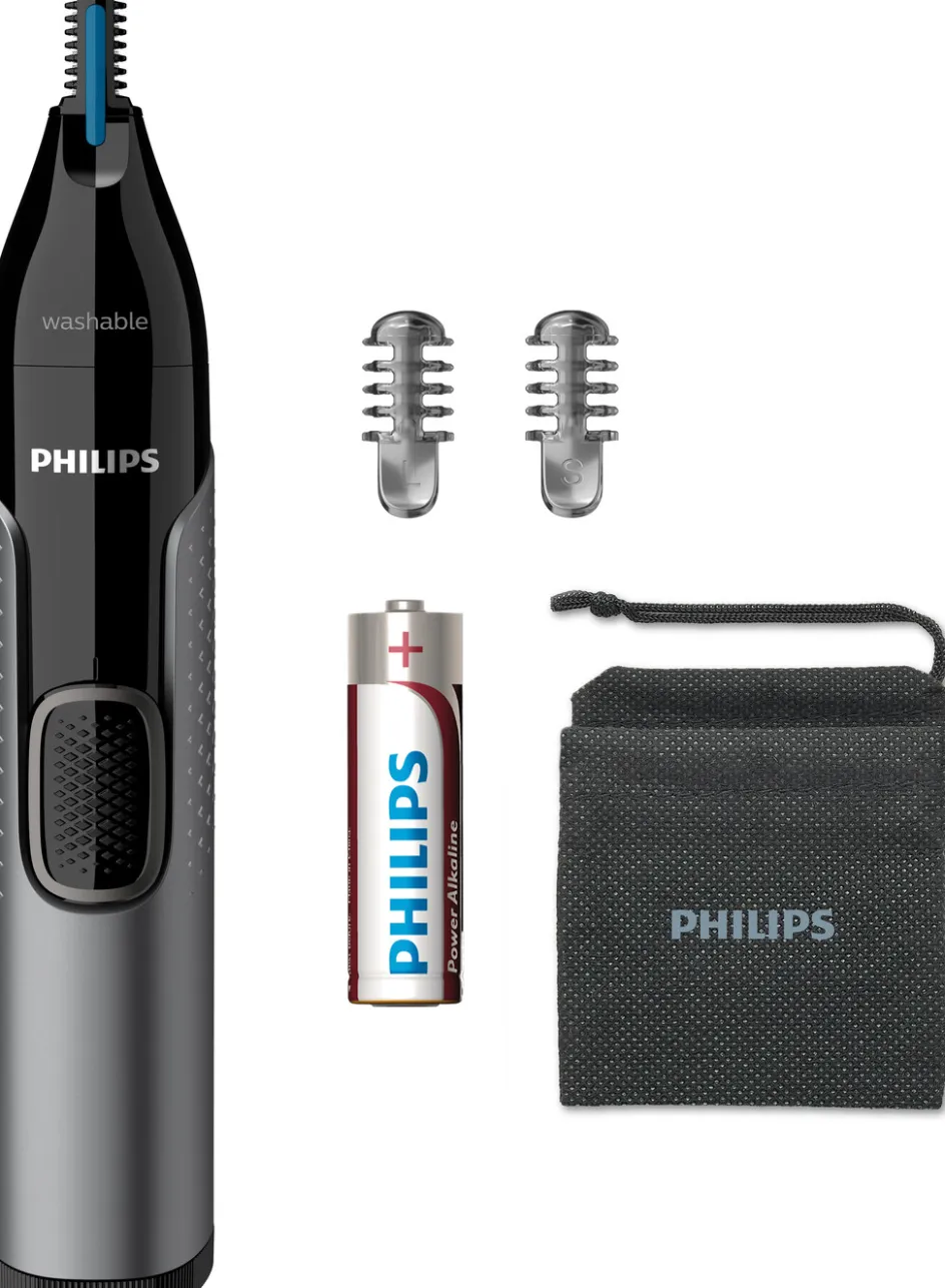 New Philips Series 3000 Næse-, Øre- og Bryntrimmer, Grå