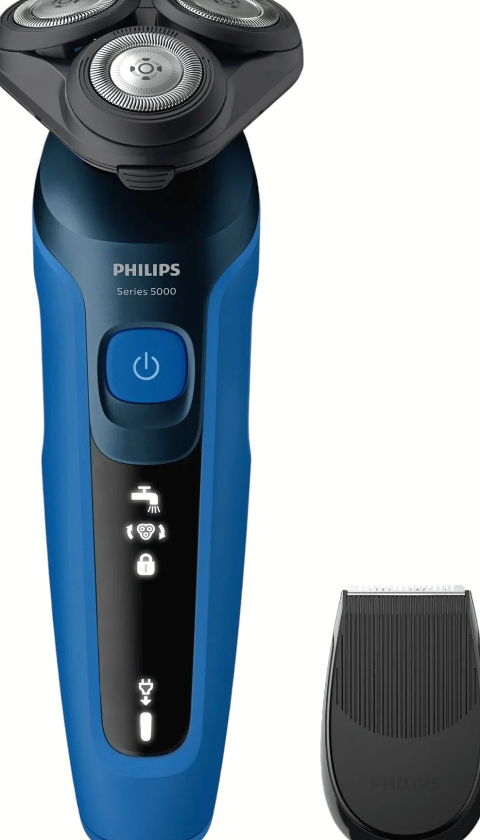 Discount Philips Series 5000 Wet and Dry Barbermaskine, Blå