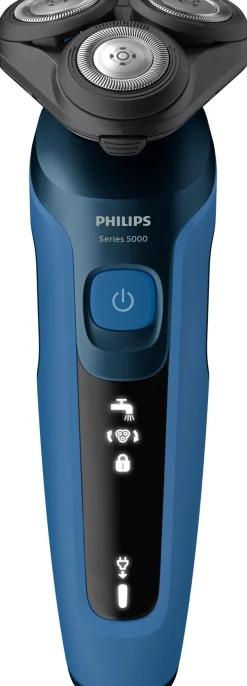 Discount Philips Series 5000 Wet and Dry Barbermaskine, Blå