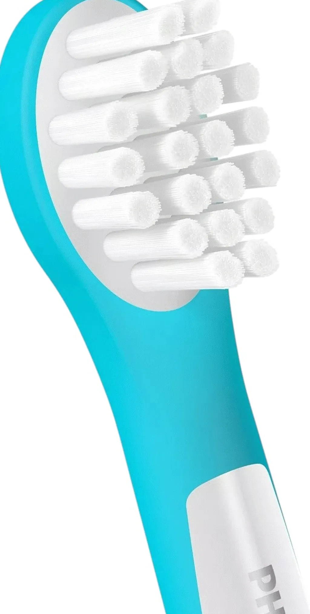 Philips Tandbørstehoveder > Sonicare For Kids Tandbørstehoved 4 stk, Hvid/Aqua