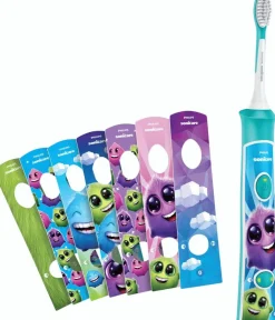 New Sonicare Kids Elektrisk Tandbørste, Aqua Elektriske Tandbørster
