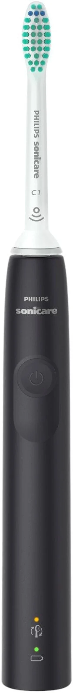 Philips Elektriske Tandbørster > Sonicare Series 3100 Elektrisk Tandbørste 2 stk, Sort/Rose