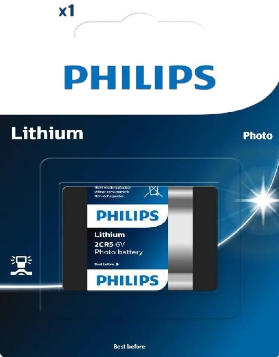 Discount Philips Specialist 2CR5 batteri