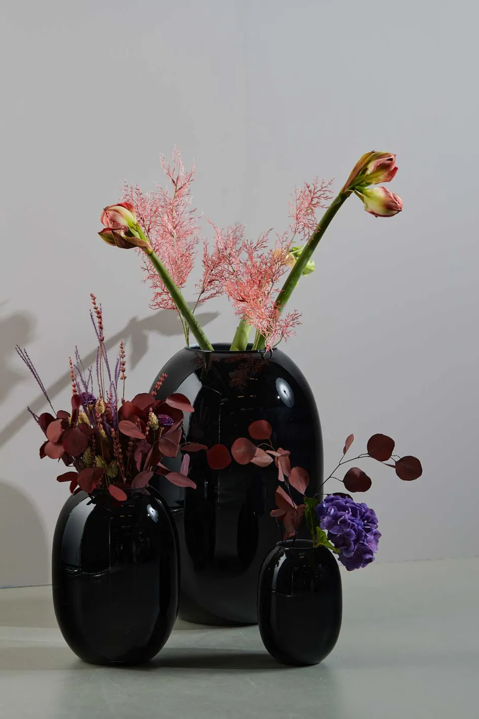 Best Piet Hein Super Vase H, Sort