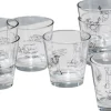 Piet Hein Vandglas > Vandglas m. Gruk Undfly alle/Fagfolk har man 2 stk. 25 cl