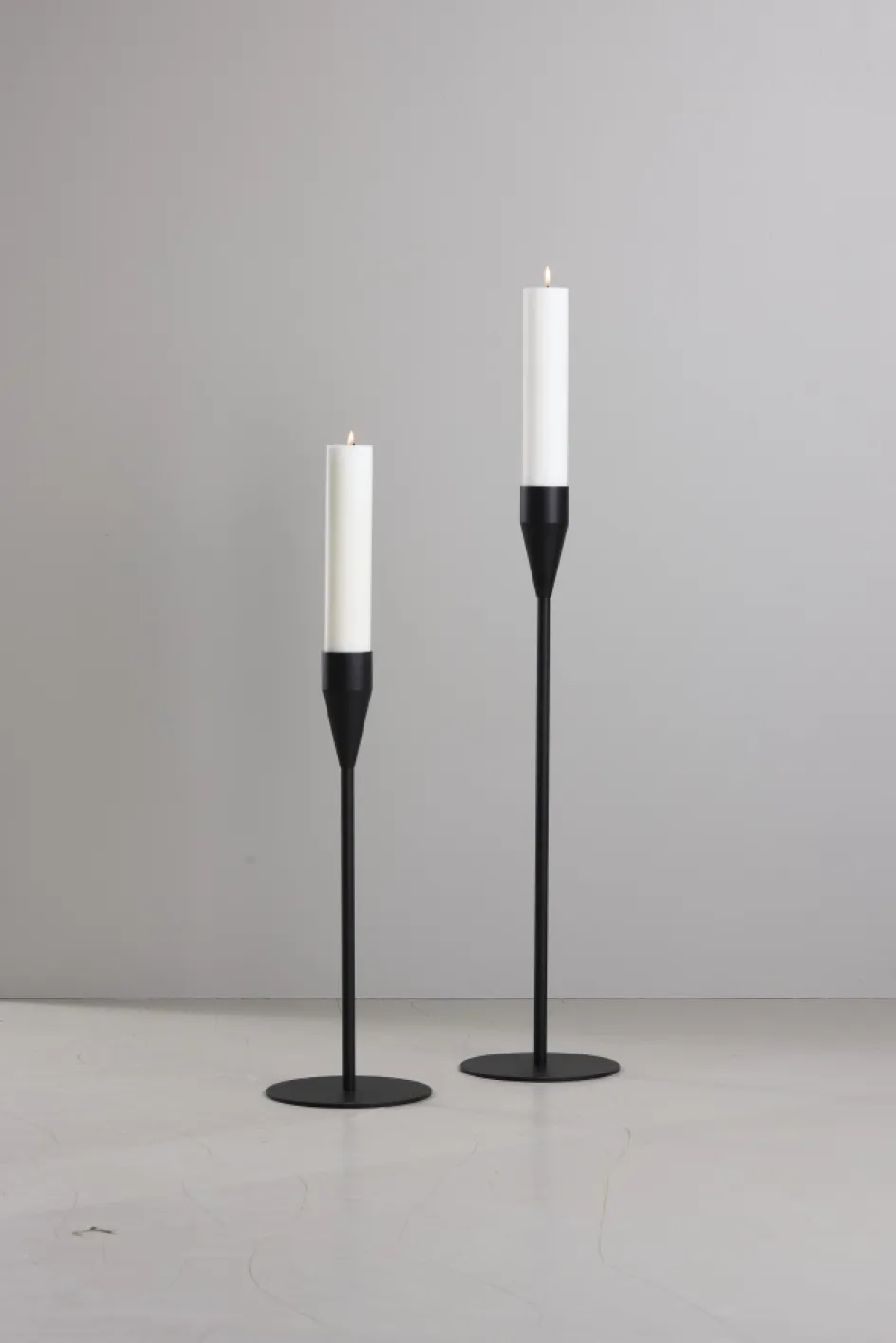 New Piet Hein Maxi Lysestage Jupiter H, Sort