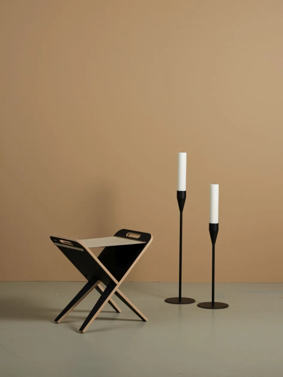 New Piet Hein Maxi Lysestage Jupiter H, Sort